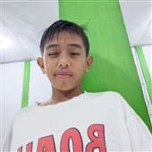 He